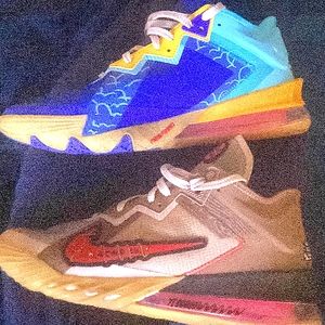 NIKE LEBRONS RD RUNNER VS WILLIE COYOTE SIZE 12